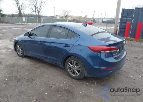 2018 Hyundai Elantra Sel из США, поврежденный, VIN 5NPD84LF4JH332545